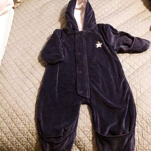 Snuggly warm outfit with hoodie